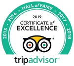 TripAdvisor Hall Of Fame 2019