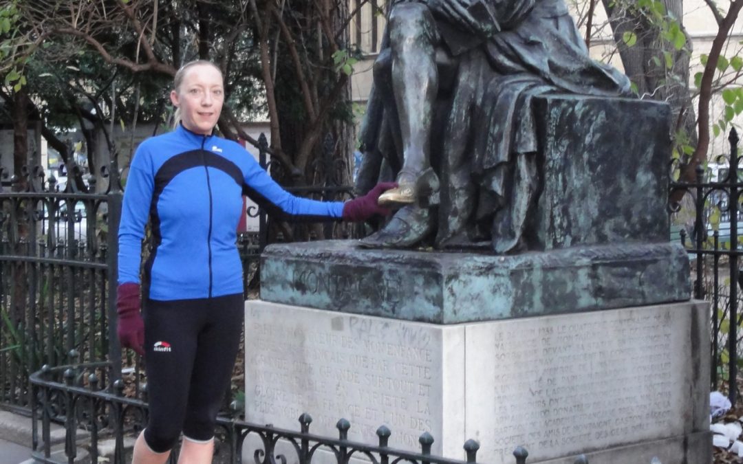 En passant par le pont de l’Archevêché avec Ellen