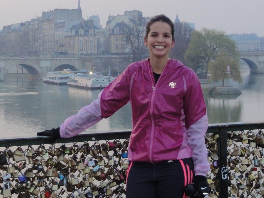 Sur le pont des Arts avec Manoella