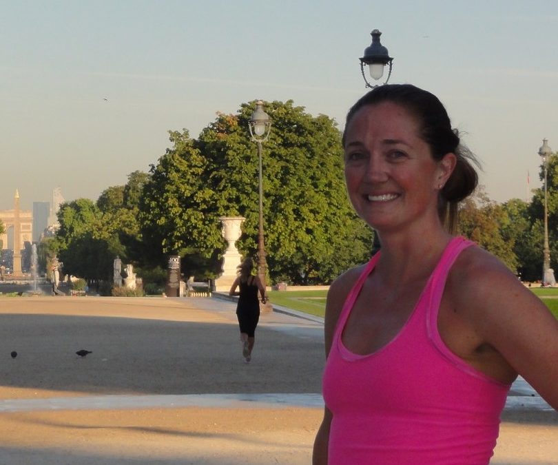 Quelques beaux endroits pour courir à Paris. Avec Hayley.