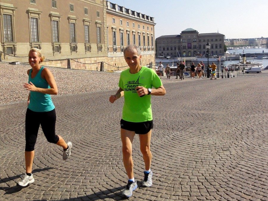 Paris est allé courir avec Stockholm ! Avec Hanna de Stockholm Running Tours