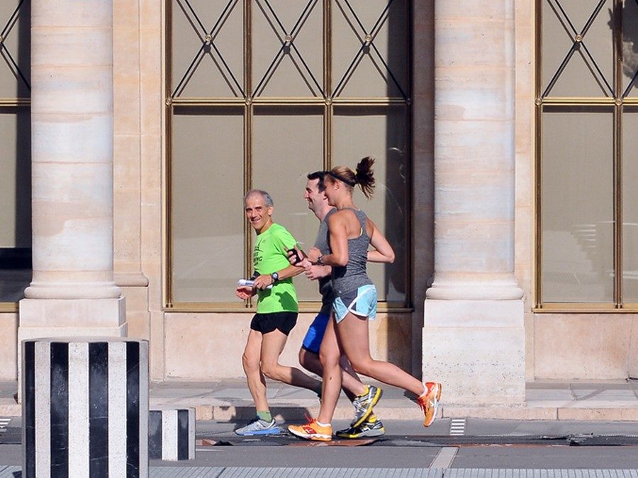 Préparer des marathons en visitant Paris, avec Nicole et Dan