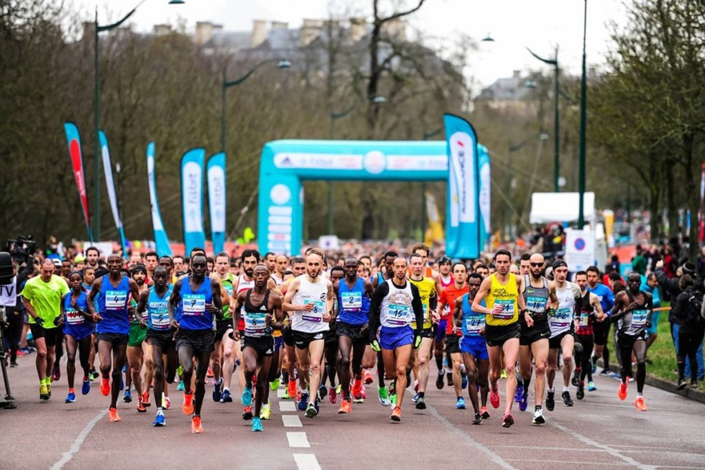 Paris Half Marathon 2017 start