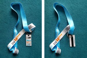 Medal "Metro ticket" 10 km from the 14th 2018
