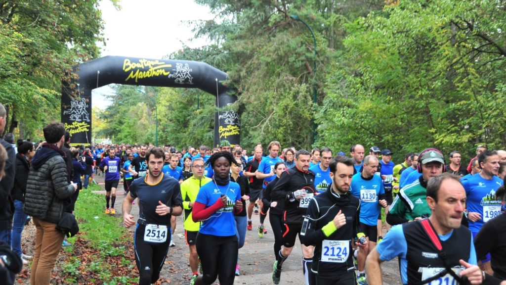 Start of the Half Marathon of Vincennes 2017