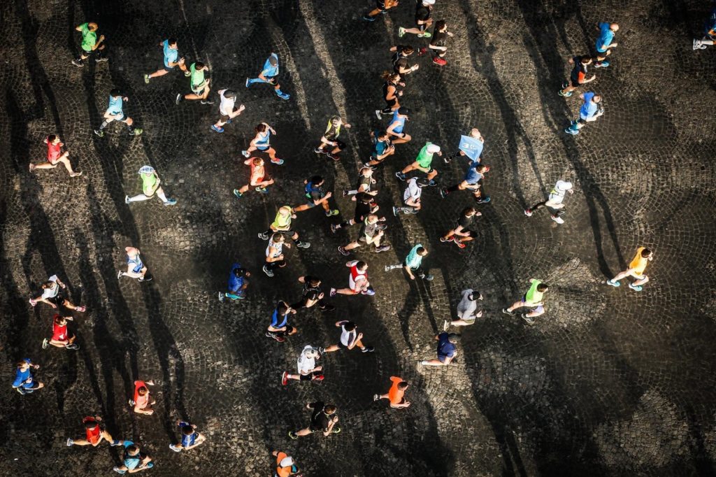 Cliquez sur l'image pour l'agrandir Peu de difficultés au marathon de Paris