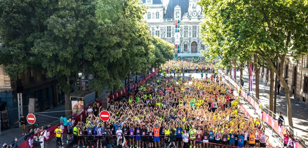 Start of the 2017 Grand Paris Race