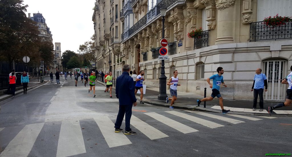 Running around the superb Luxembourg garden