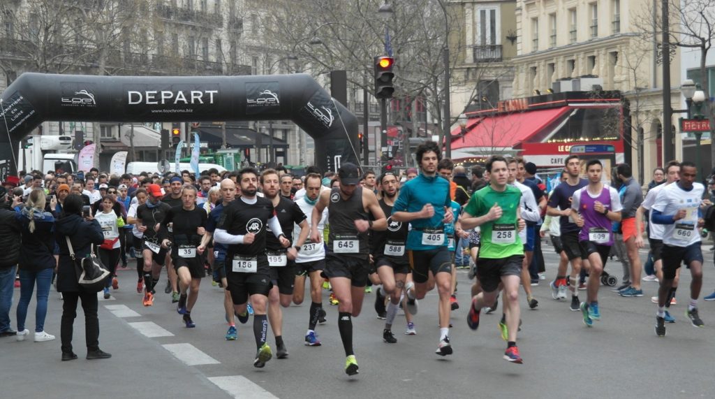 Start of the '10 km du Neuf' 2019