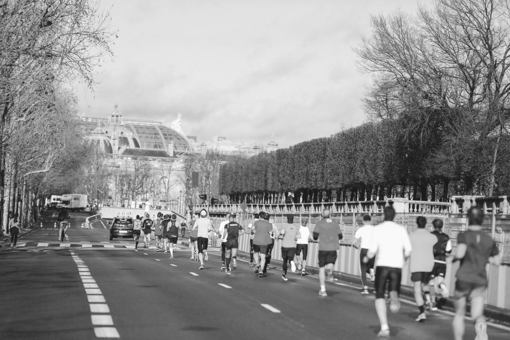 10 km des Etoiles 2019 - Along the Tuileries garden