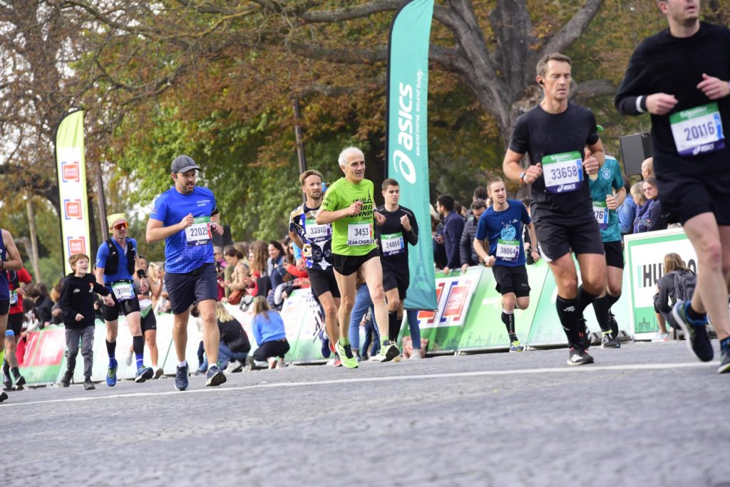 Marathon de Paris Octobre 2021 - Arrivée avenue Foch