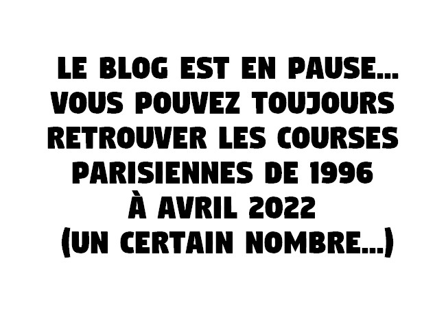 Le Blog est en pause…