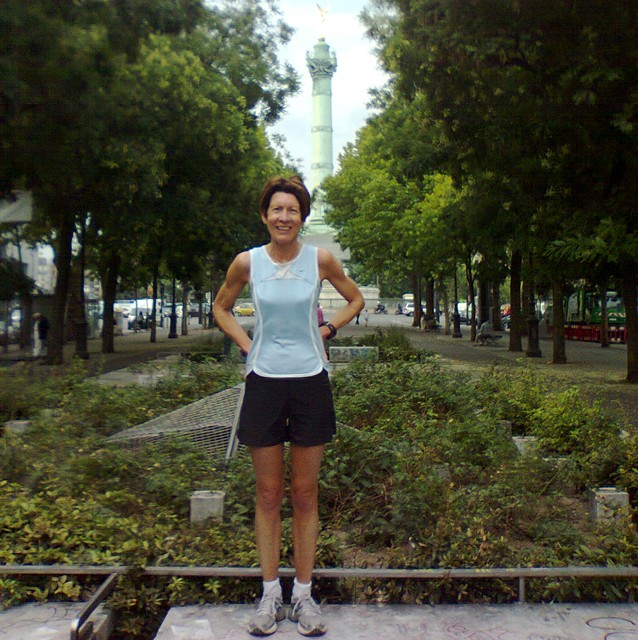 Running on the canal with Toni