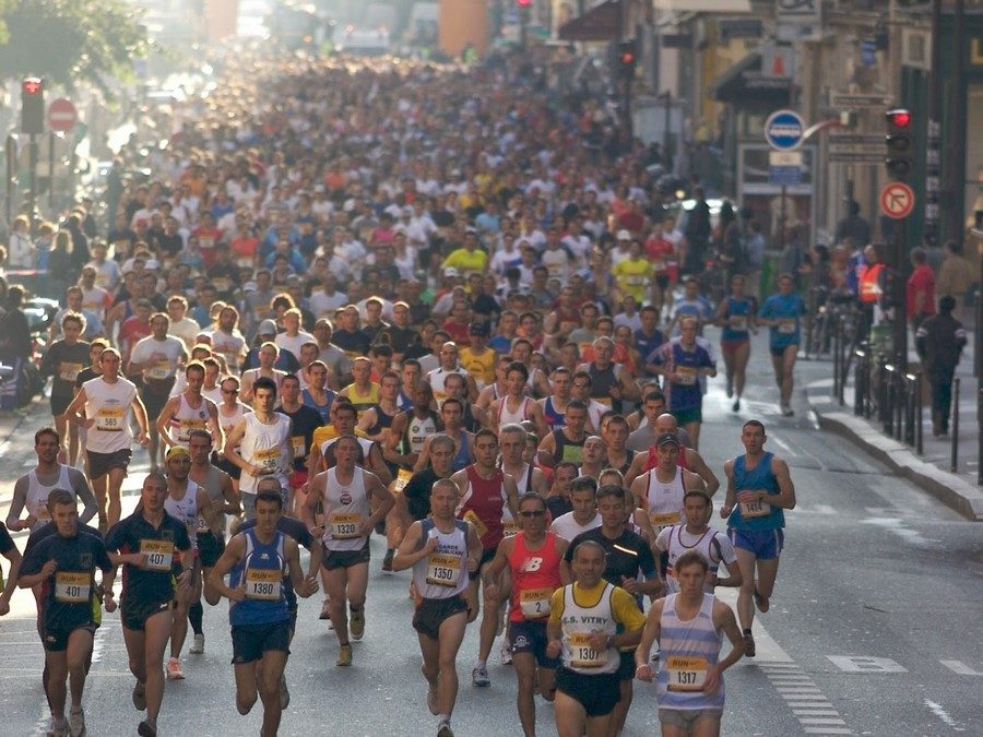 The Parisian running competitions in 2014