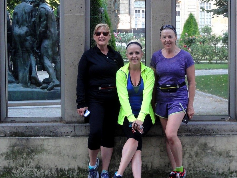 Meeting the American writers in Paris with Mary, Susan and Sonia