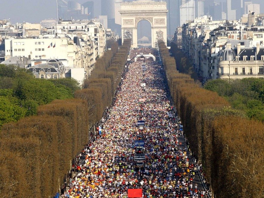 The Parisian running competitions in 2015