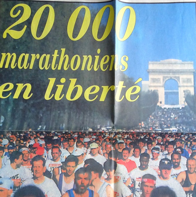 Paris marathon 1997