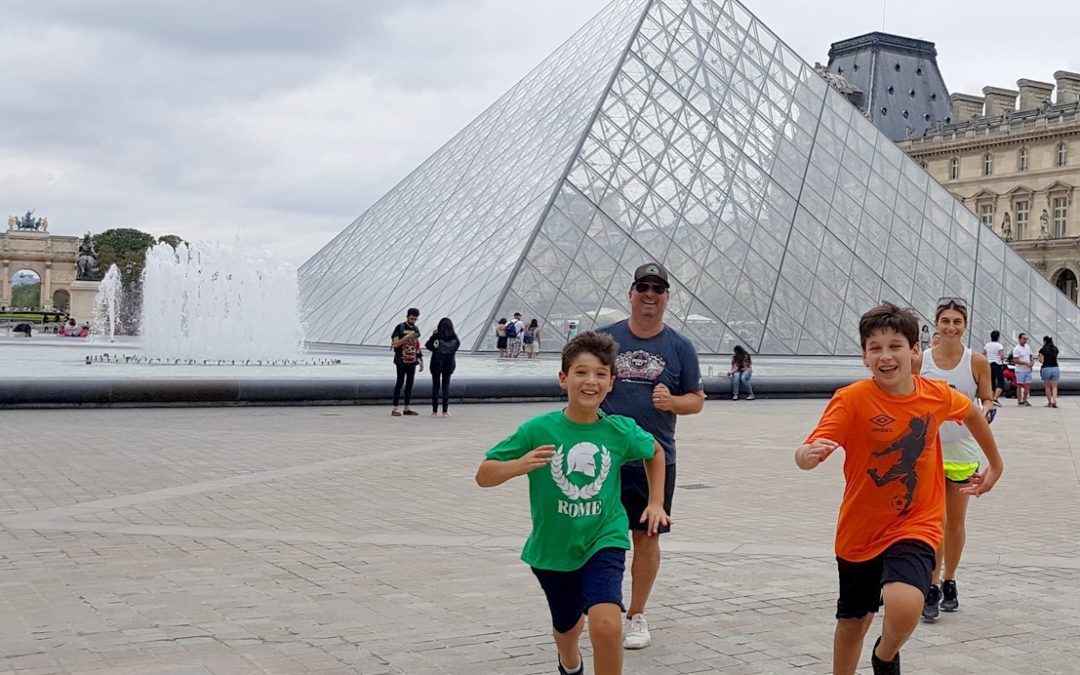 A family Paris Running Tour