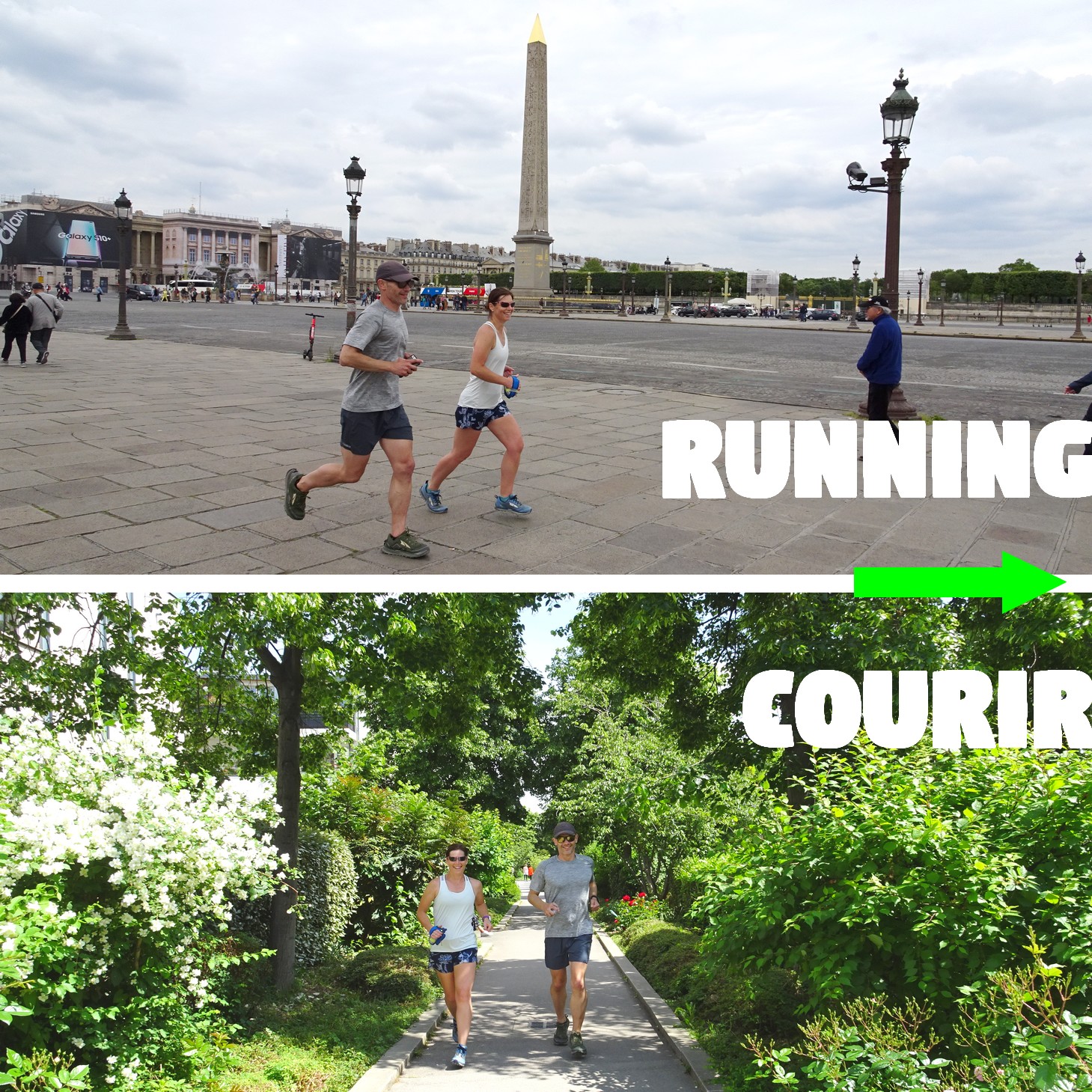 A Paris Running Tour, it is simple Running, Admire, Having Fun
