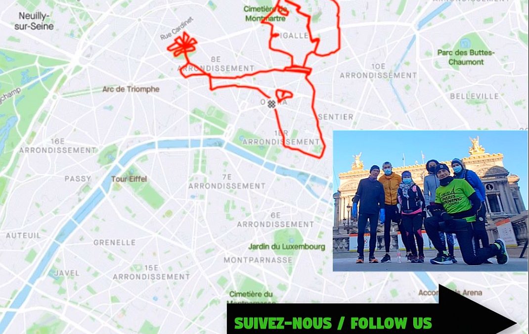 Valentine runs in Paris!